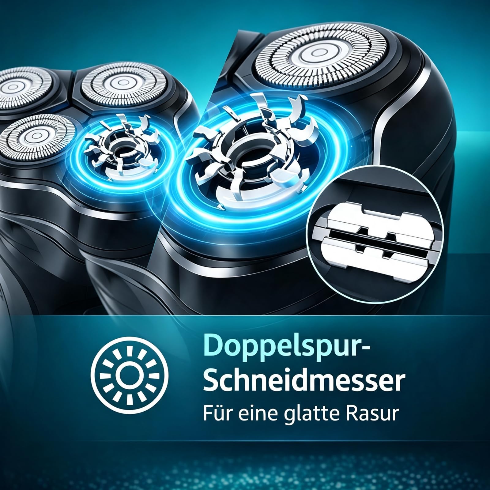 oryzon Herrenrasierer V1 Pro (Blau)