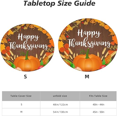 Vista 84 de Delerain Mantel redondo ajustable de hortensia azul, mantel redondo impermeable con borde elástico, lavable, para interiores y exteriores, se adapta