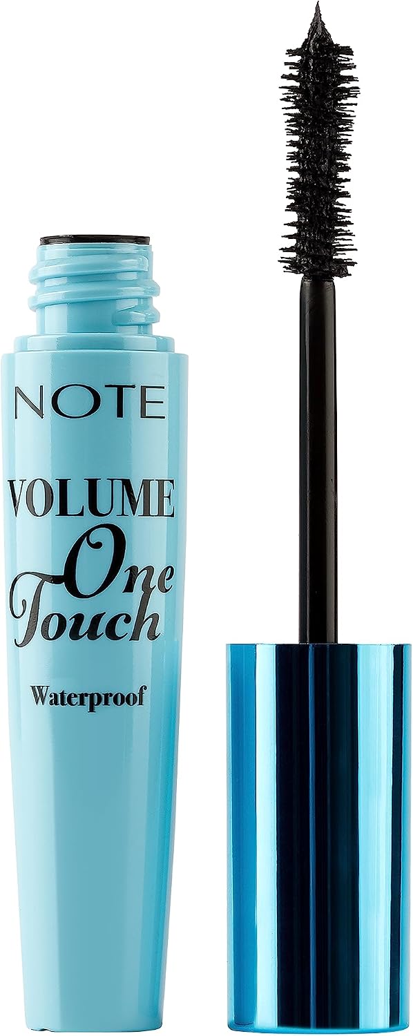 Note Cosmetics Volume One Touch Hacim ve Uzatma Etkili Suya Dayanıklı, Waterproof Maskara