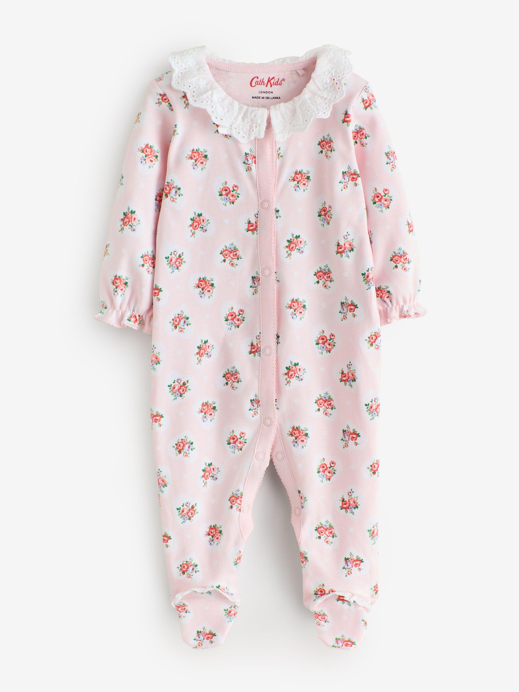 NEXT Bebés niña Pack de 3 Pijamas Tipo Pelele de bebé de Cath Kidston