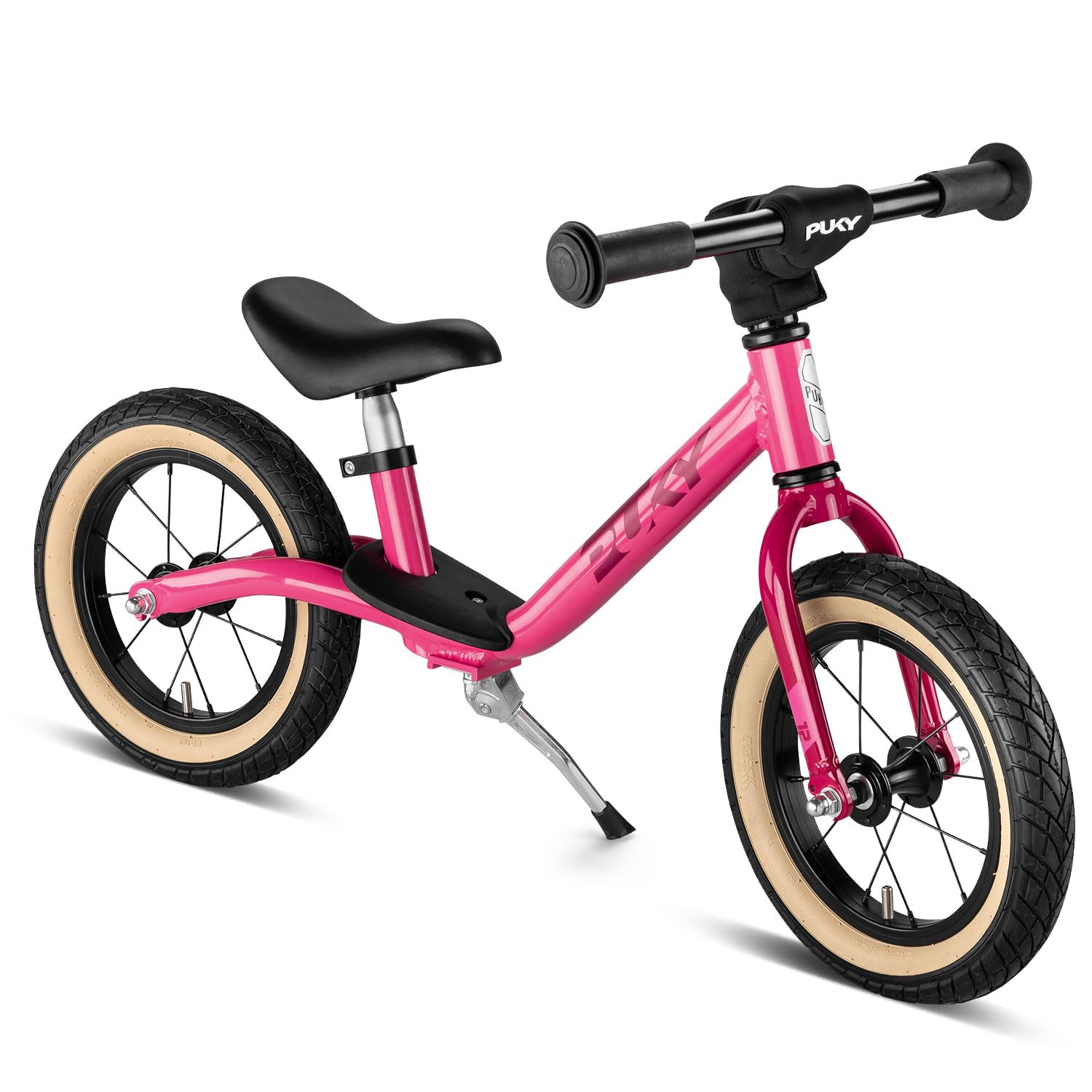 PUKY LR Light Laufrad Rosa | Hochwertige Luft-Bereifung | Niedriger Einstieg | Einstellbarer Lenker & Sattel | Sicherheitsfeatures | Stylisches Retro-Blau Design | Nur 3,3 kg | Ab 2 ½ Jahren