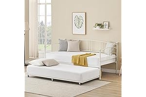 IDEALHOUSE Twin Daybed with Trundle: Perfect for Space-Saving and Versatile Sleeping