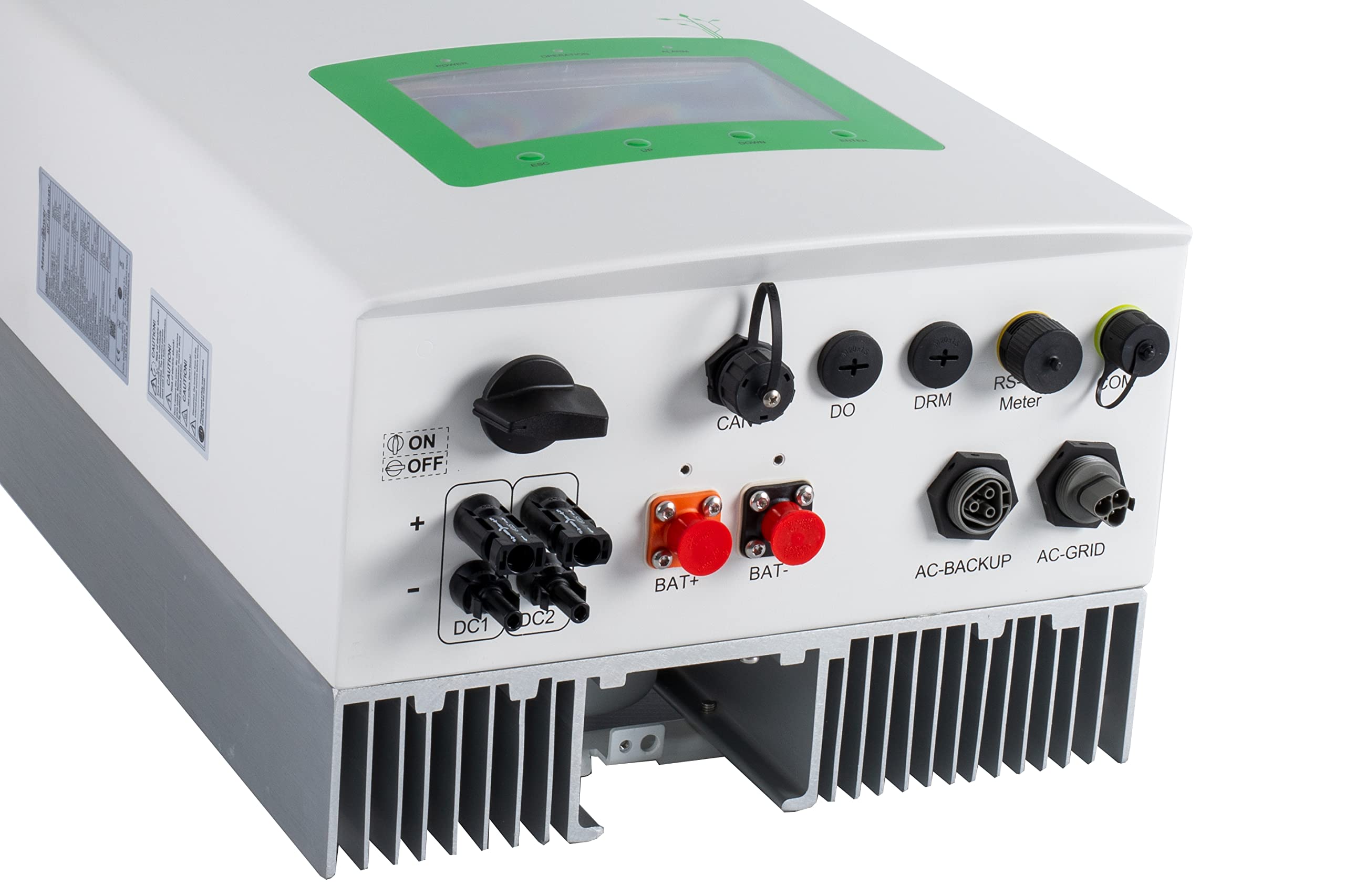 Inverter ibrido solare Master Power Iniezione Red 6000 W, Smat Metter per versamento 0, opzione batteria bassa tensione
