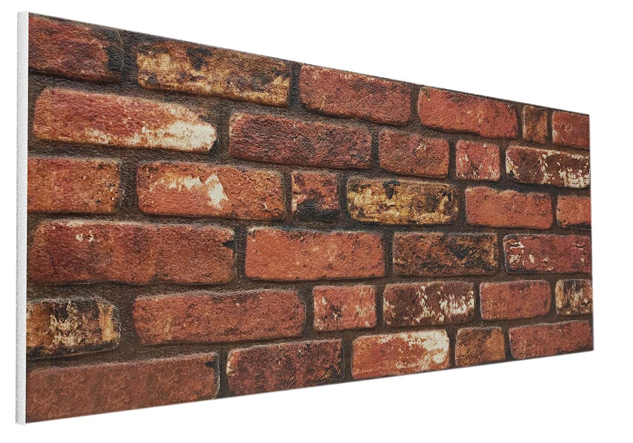 Buy 3D Brick Effect Wall Panels Decorative Wall Ceiling Tiles CLADDING
