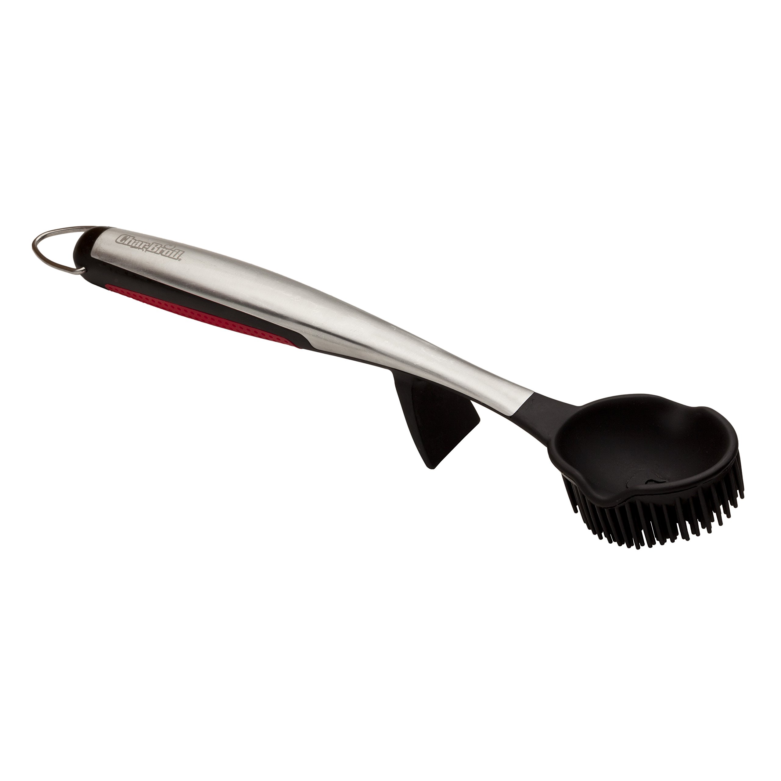 Char-Broil 140 542 - Poignée confort Cuillère, brosse à badigeonner et support 3-en-1.