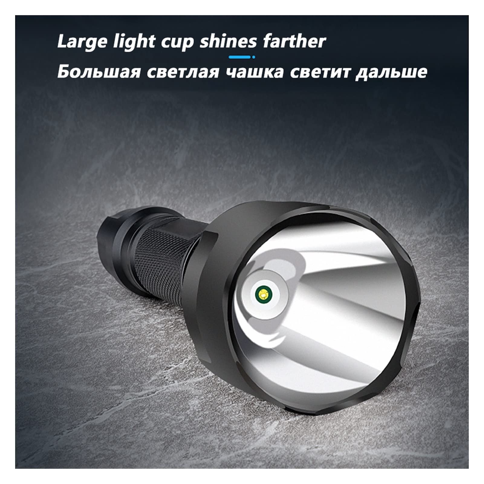 Amazon.co.jp : LED トーチ 5 つの照明モード タクティカル ライトは