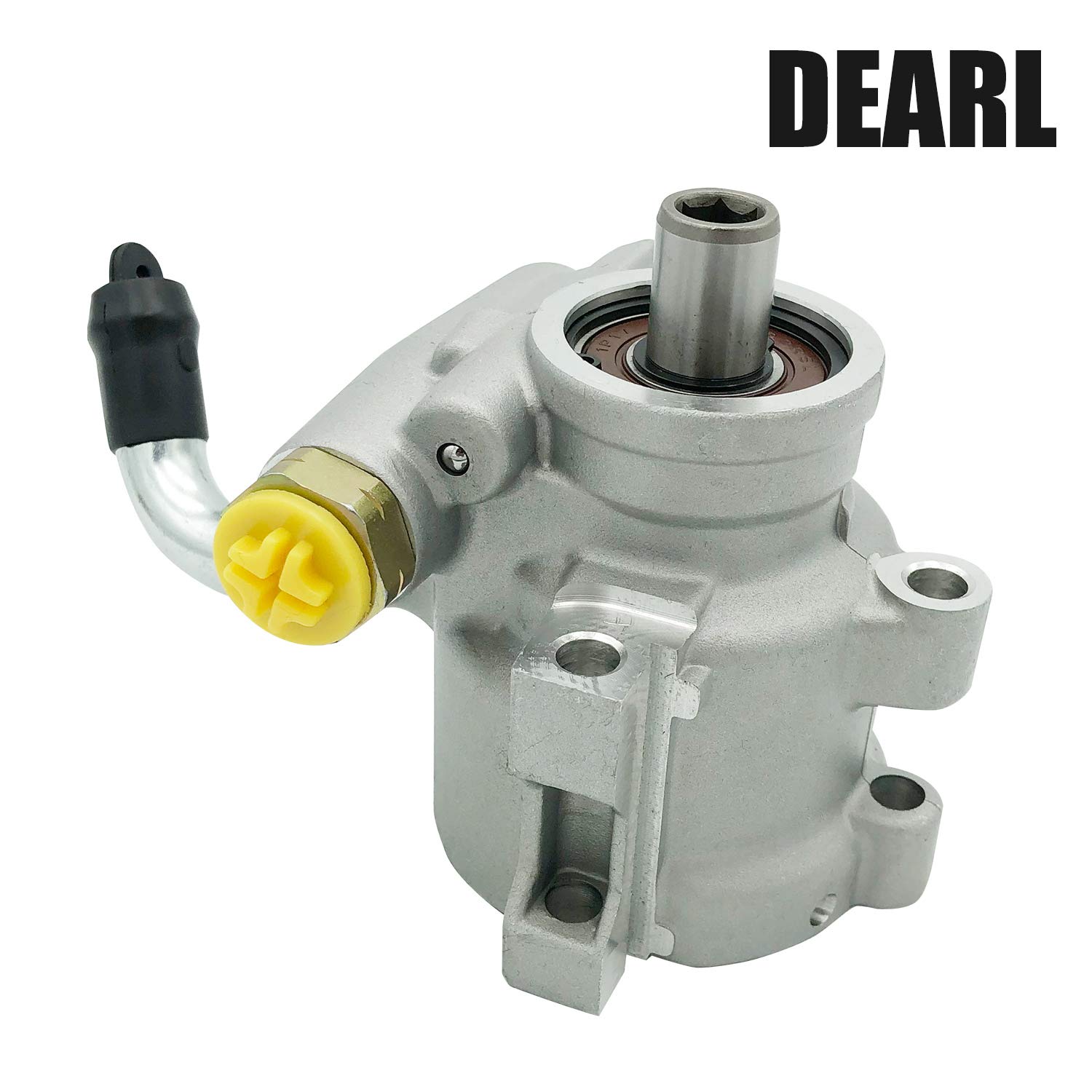 Dearl Power Steering Pump (PSP) L4 2.5L compatible with Jeep 97-00 Cherokee / 97-02 Wrangler 97 98 99 00 01 02 (1997 1998 1999 2000 2001 2002)