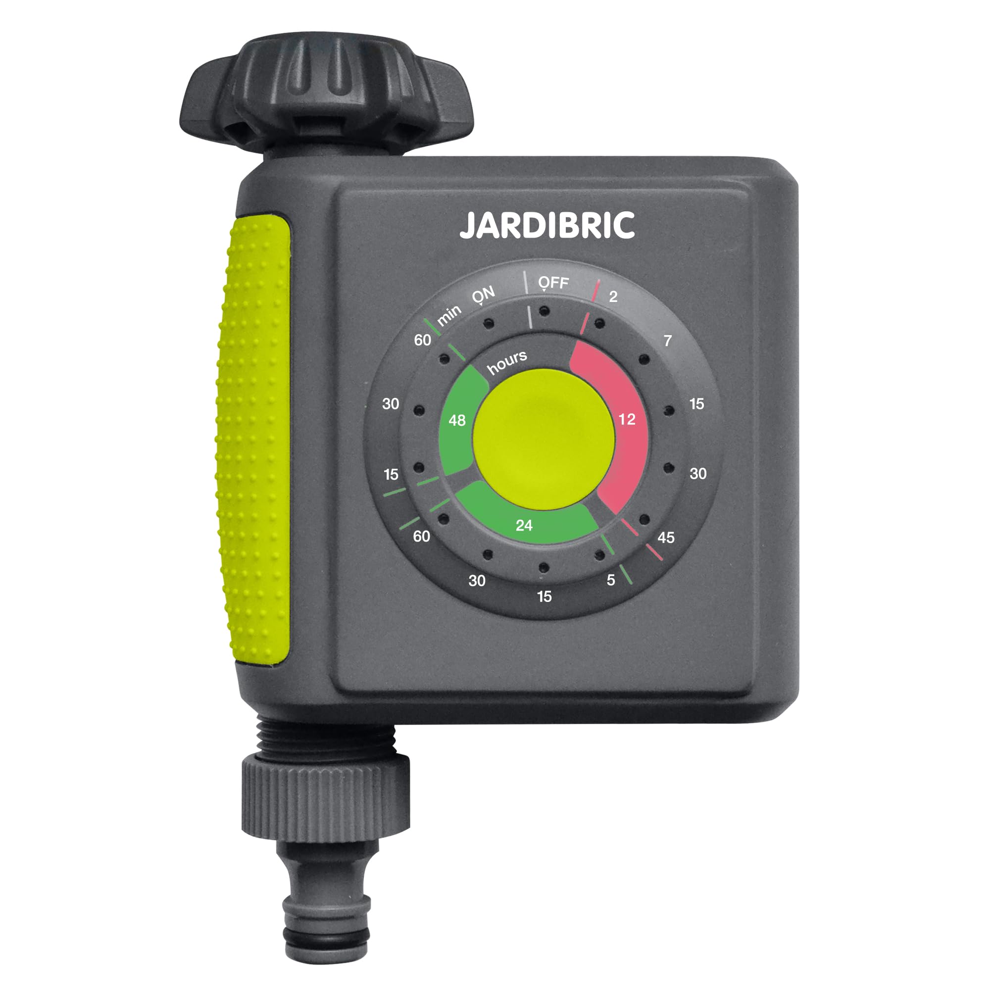 Jardibric - Programmateur Arrosage 1 Voie Nez de Robinet - Minuteur Arrosage Automatique Jardin