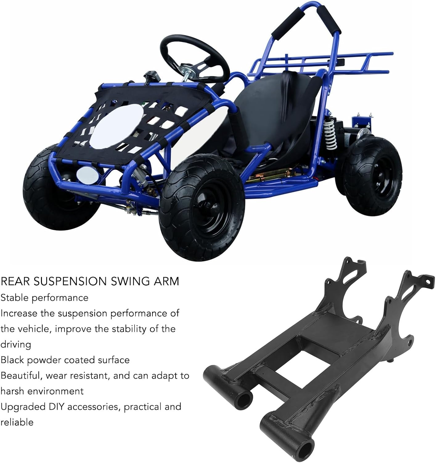 リアアクスルフォークサスペンションロッカーアームスイングフレームリアフォークサスペンションオートバイロッカーアーム ATV 49cc