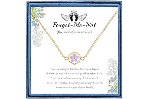 Delicate Miscarriage Jewelry Seed Memorial Keepsake Necklace