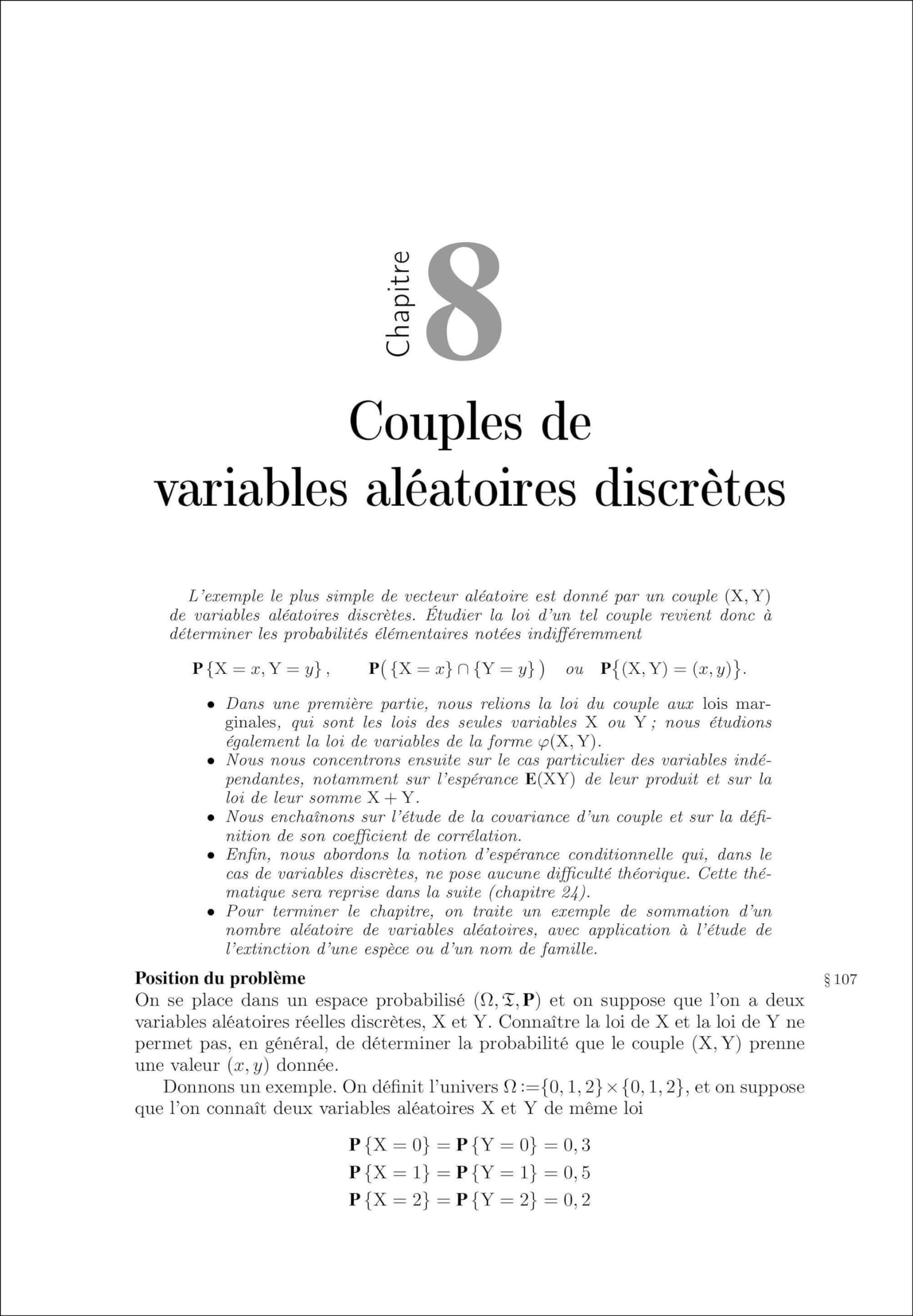Probabilités pour les non-probabilistes