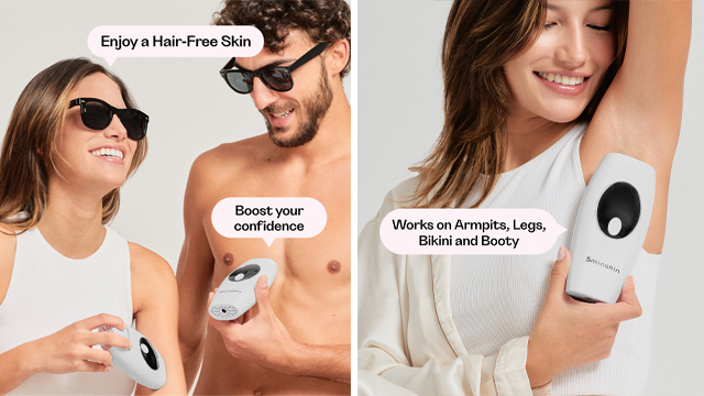 Amazon.com: 5minskin Hair Laser Removal Handset 2.0 IPL - Hair