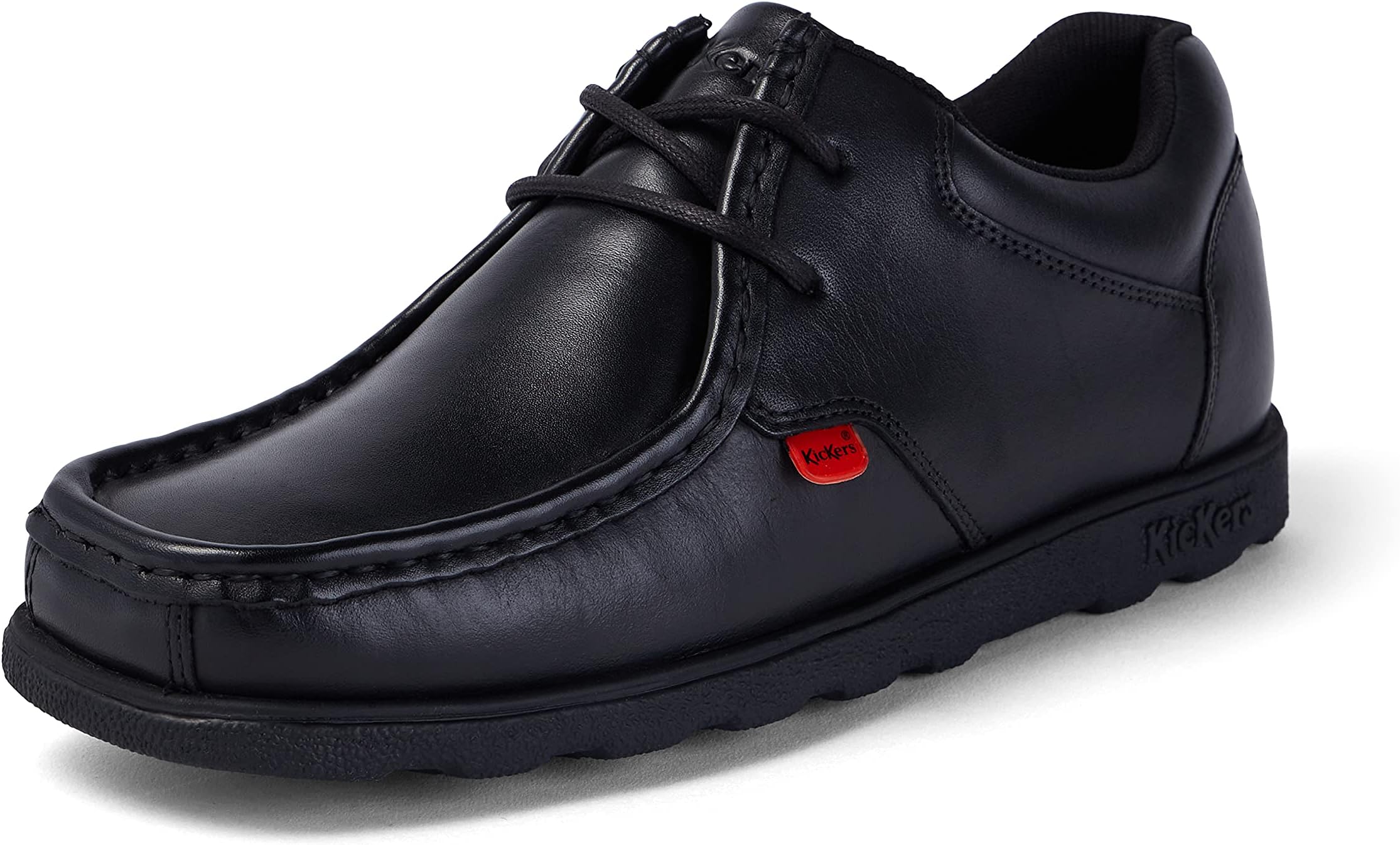 Men's Fragma Lace Up Moc Toe Comfortable Leather Shoes | Extra Comfortable | Added Durability | Premium Quality,