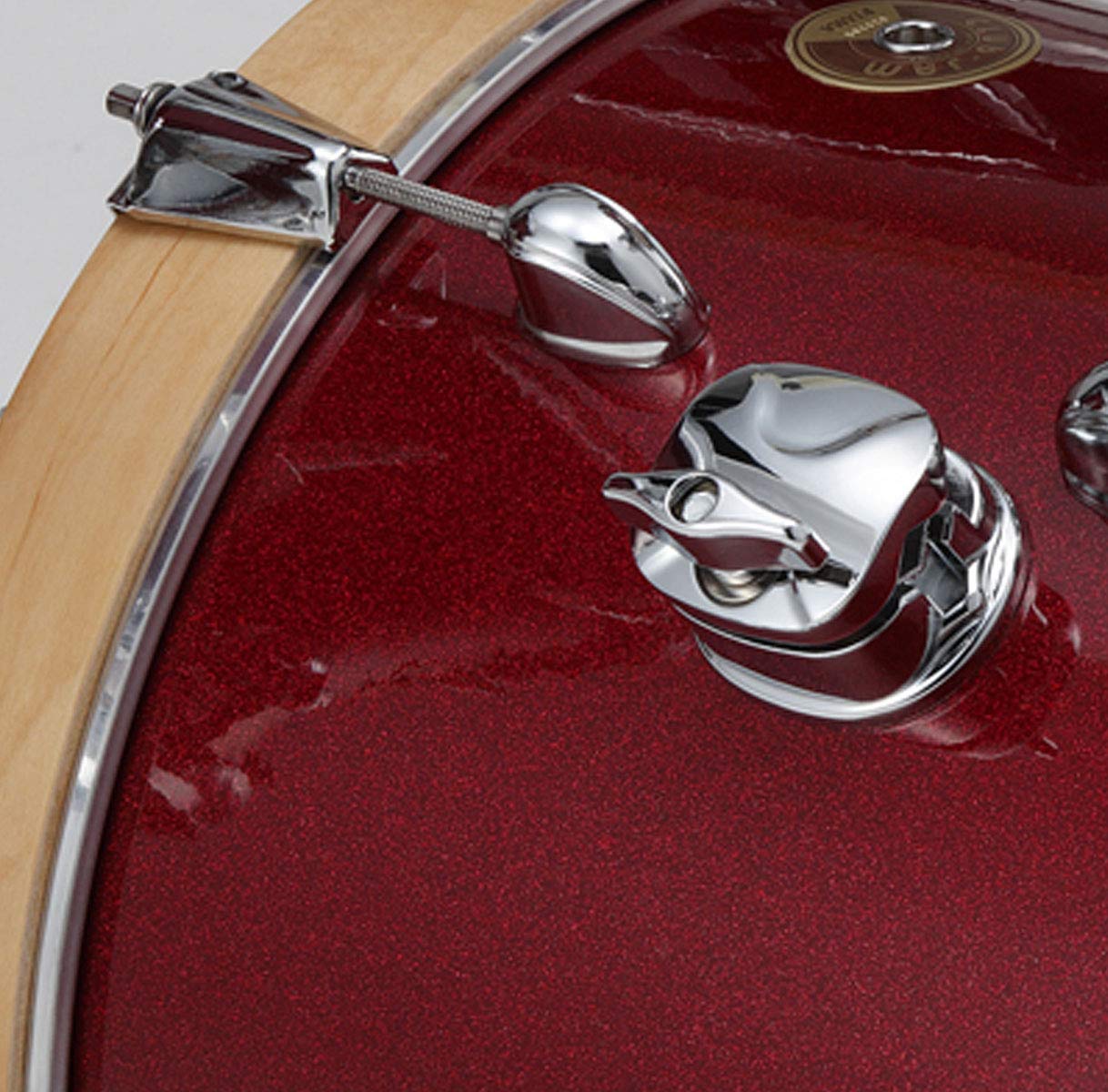 Tama Club Jam Flyer Kit 4 piezas Shell Pack, Candy Apple Mist