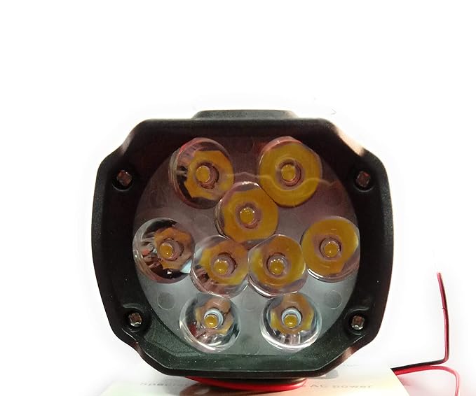 AutoPowerZ Imported 9 LED Fog Light for Cars and Bikes (Fog Light Pair