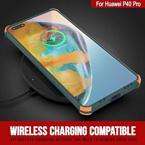 Miniatura 41 de Punkcase Diseñada para Huawei P40 Pro [Serie Sunshine] funda protectora y ligera de TPU con esquinas de absorción de golpes compatible con Huawei