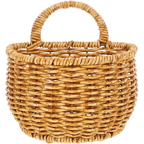 TEHAUX Woven Basket Easter