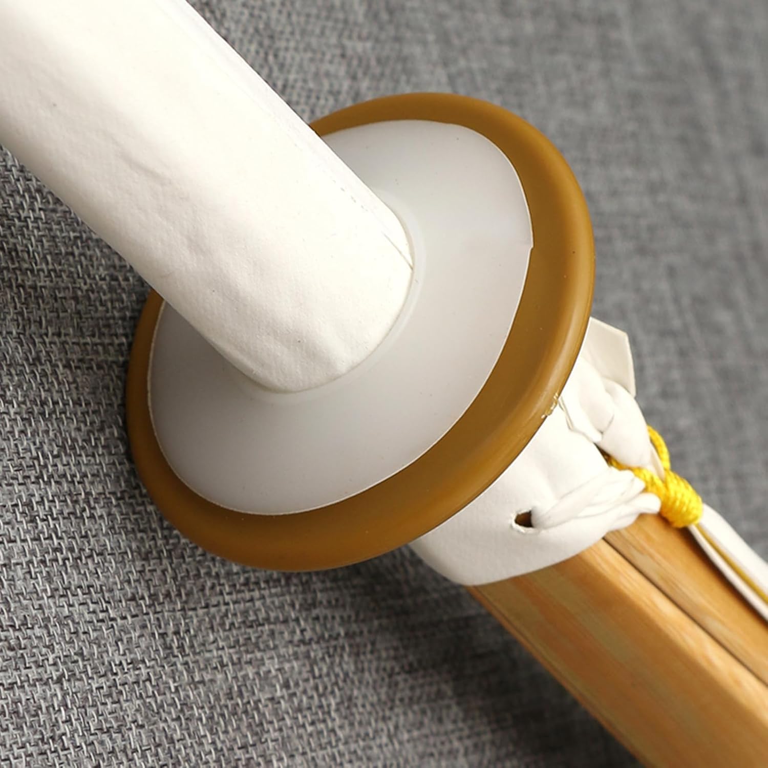 Épée de samouraï en Bambou Naturel,Épées en Bois de Pratique du Kendo,Katana Japonais en Bois Fait à la Main pour l'entraînement,Les Cadeaux,Le Cosplay-2PCS||120CM