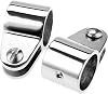 Pair of Bimini Top Jaw Slide , O.D.20222532mm Marine Stainless Steel 316 Top Jaw Slide Cap Bimini Railing Fitting for Yacht Boat Hardware 32mm 1 14inch