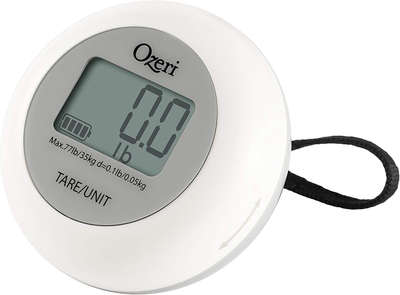 Luggage Scale, with Twist-and-Go Battery-Free Charging, Travel Scale | Completely battery-free; simply twist to charge and power on and avoid last-minute overweight luggage charges at airports.