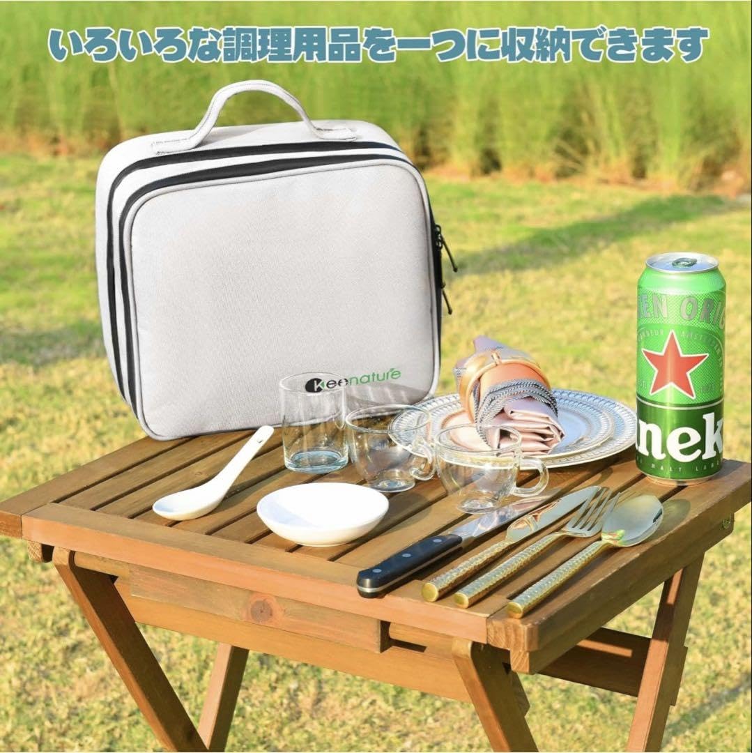 Amazon.co.jp: 調味料器具 食器 収納ボックス キャンプ用品 アウトドア