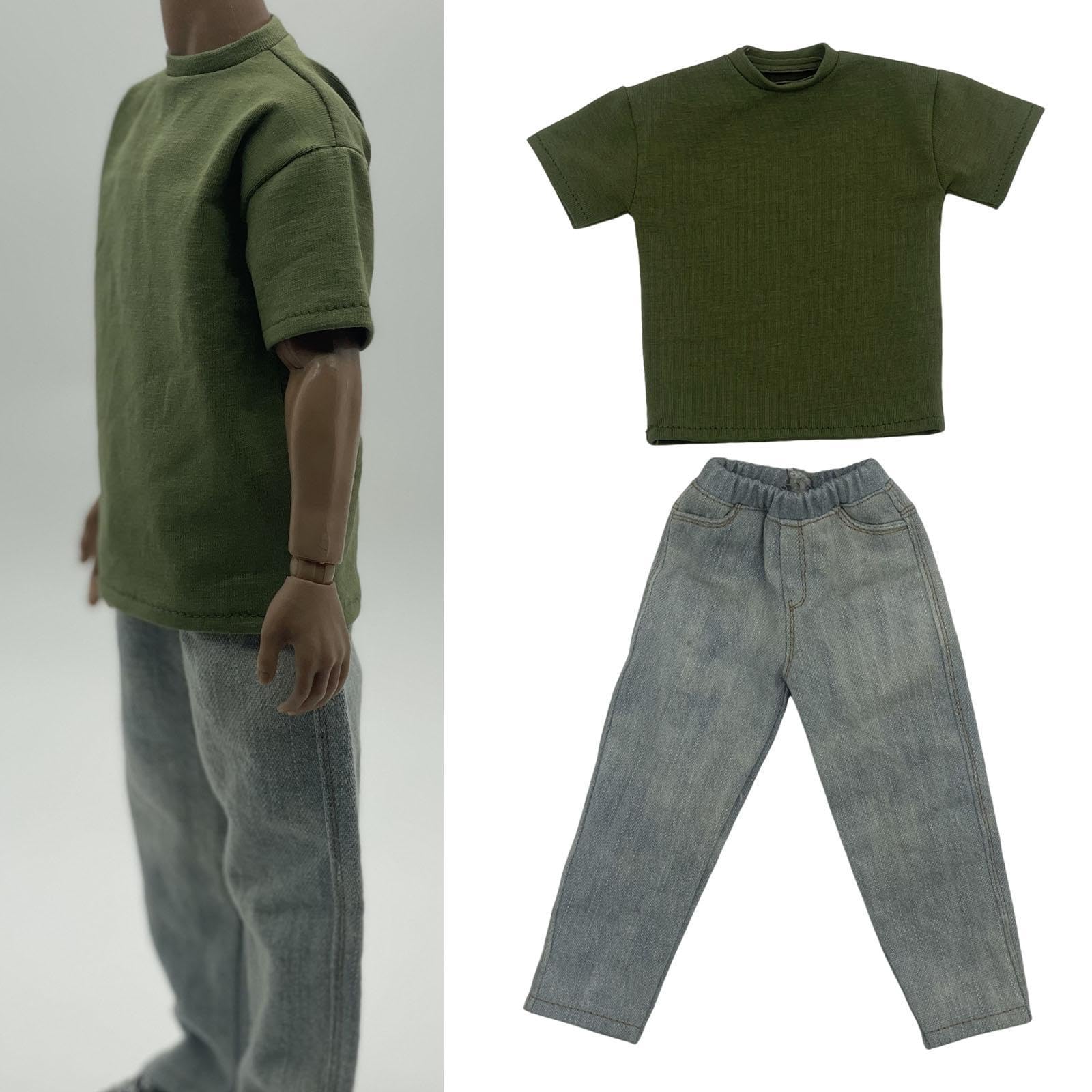 5 Set mit 2 Actionfiguren, 1/6 Actionfiguren, Kleidung, Puppenkleidung für 30,5 cm große männliche Action-Figuren