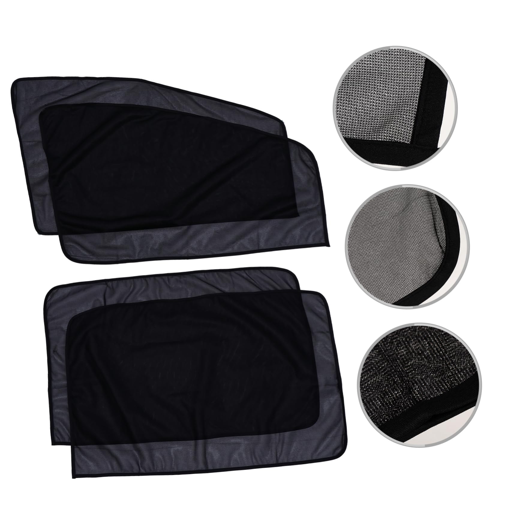 PartyKindom 3sets Tendine Magnetiche Per Finestrini Auto Oscuranti Per Protezione Uv e Privacy Facili Da Installare Con Magneti Per Finestrini Anteriori e Posteriori