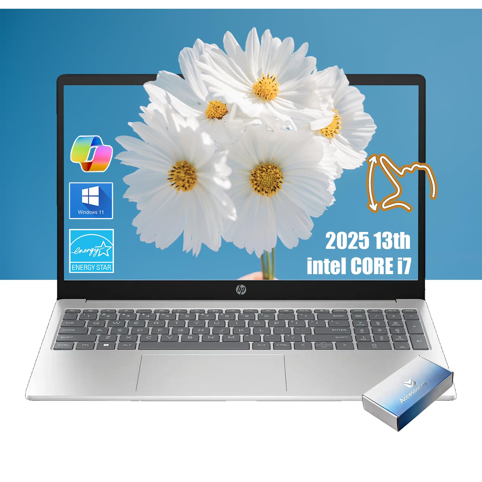 HP Pavilion Laptop com tela sensível ao toque FHD de 15,6