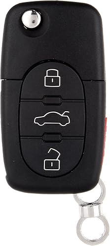 Miniatura 5 de ECCPP Reemplazo para llave de control remoto sin cortar sin llave Audi Series 4D0837231E (paquete de 2)