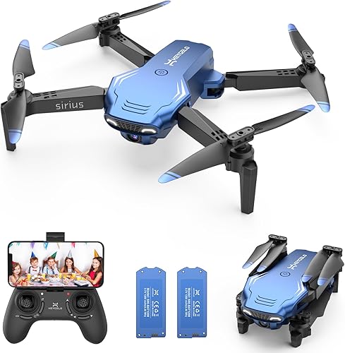 Dron S90 con cámara para niños, 1080P HD Mini FPV Drones para adultos principiantes, juguetes de cuadricóptero a control remoto plegable, regalos de