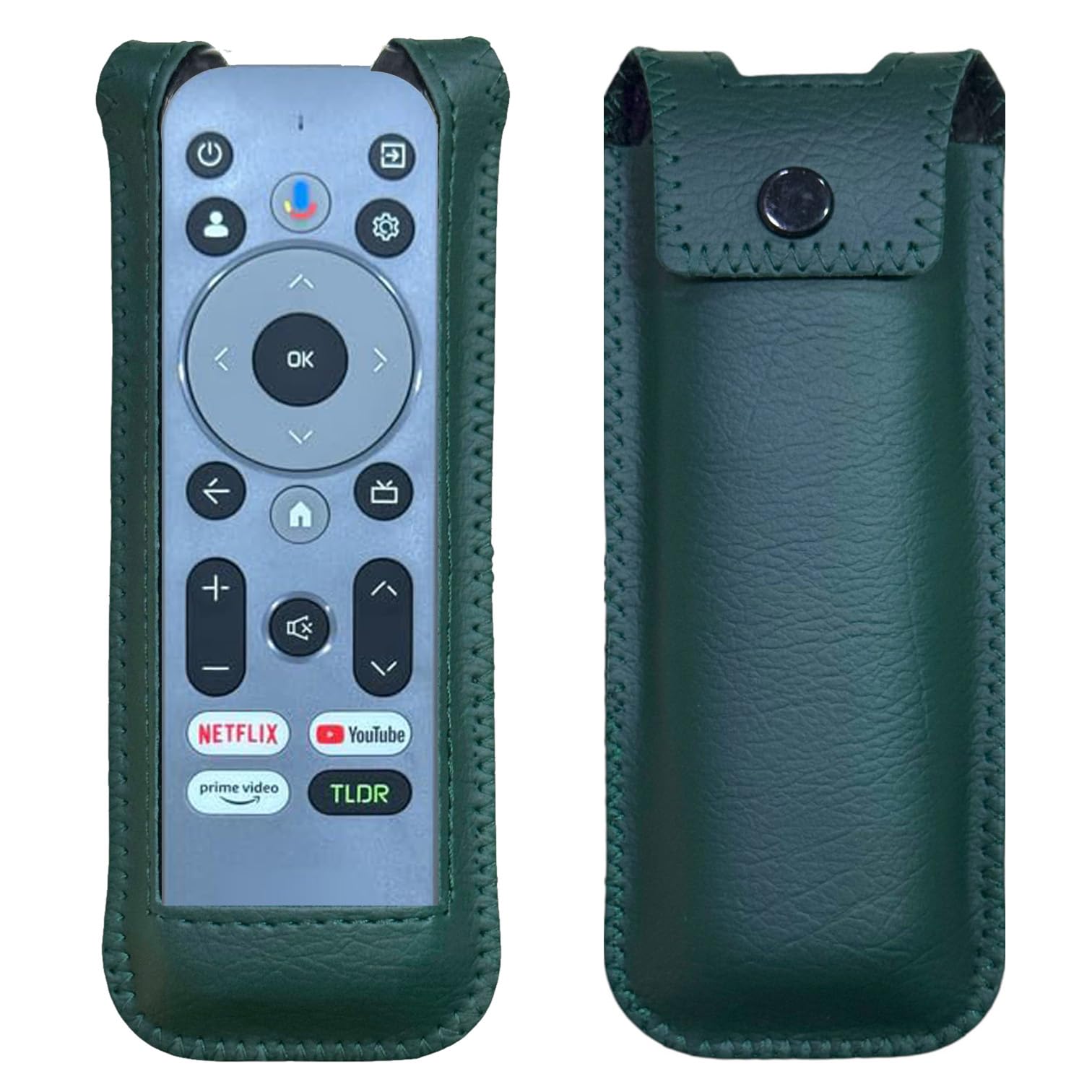 Premium Remote Cover Flip Case Compatible for Lumio Vision 7 & 9 4K Ultra-HD Smart QLED/QD-MiniLED TV Remote Control Cover PU Leather Pouch-image-33