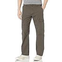 Wrangler Authentics Men's Stretch Cargo Pant, Olive Drab