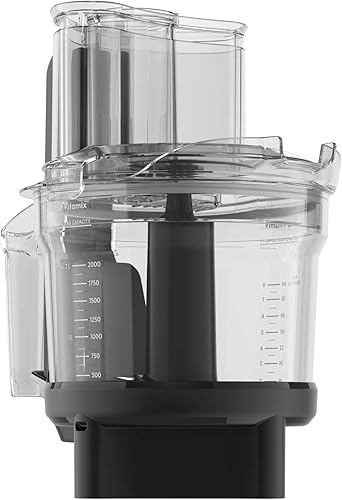 Vitamix Accesorio para procesador de alimentos de 12 tazas con SELF-DETECT™, compatible con la serie Ascent y Venturist, negro