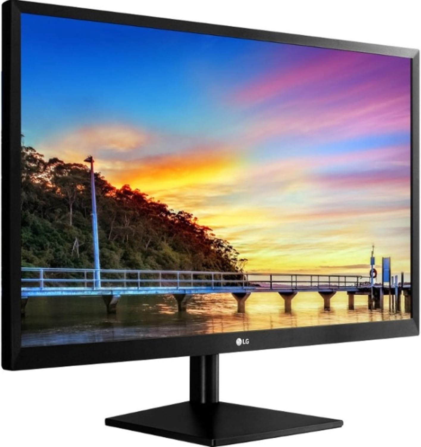 LG 27'' 27BK400H-B TN FHD Display with AMD FreeSync™ Technology, Flicker Safe, On Screen Control, Eye Comfort: Reader Mode & Wall Mountable