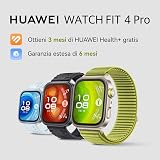 HUAWEI Watch FIT 4 Pro Montre connectée, Ultra-Fine, 1.82" Écran Verre Saphir, Bordure en Alliage de Titane, Suivi de la santé, ECG, Jusqu'à 10 Jours d'autonomie, Garantie prolongée de 6 Mois, Noir - 2