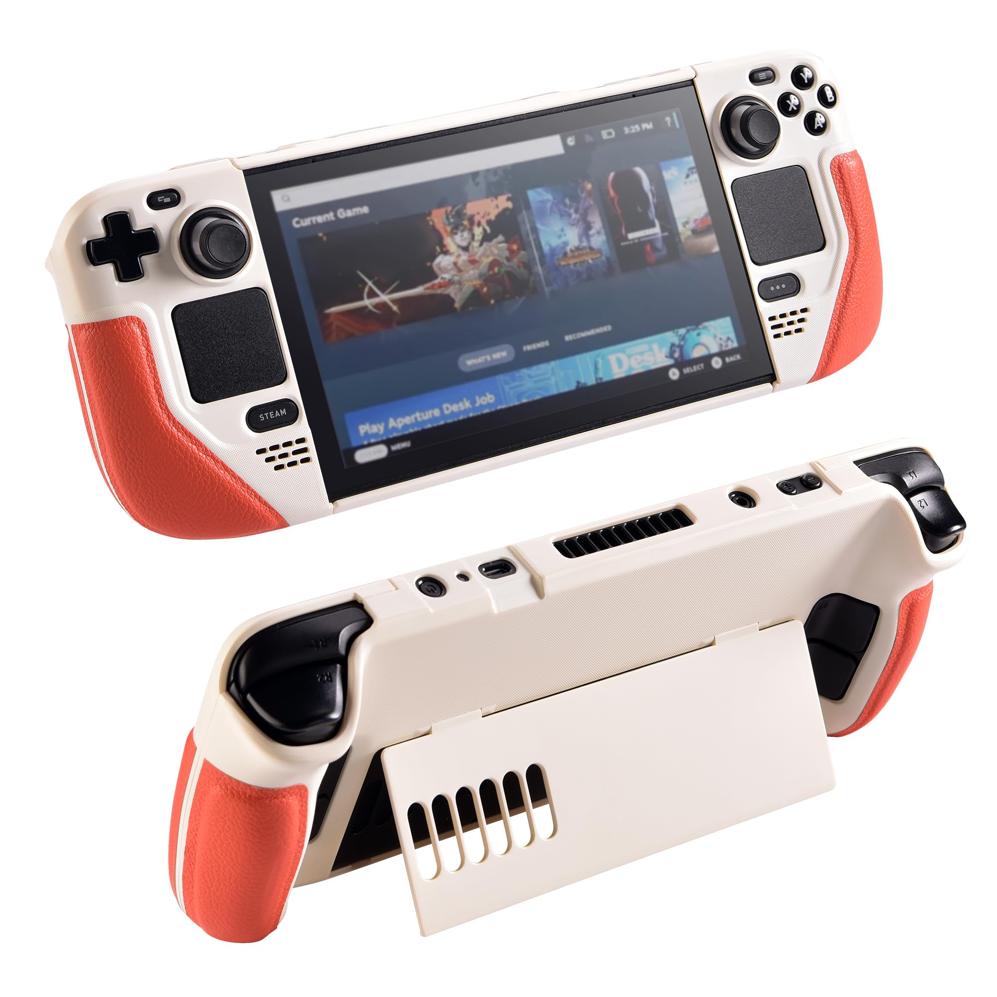 Amazon.com: UYIYE Kickstand Case for Steam Deck,Soft Leather