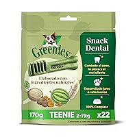Greenies Snack Snack Teenies per cani giocattolo (6 x 170g Pack)