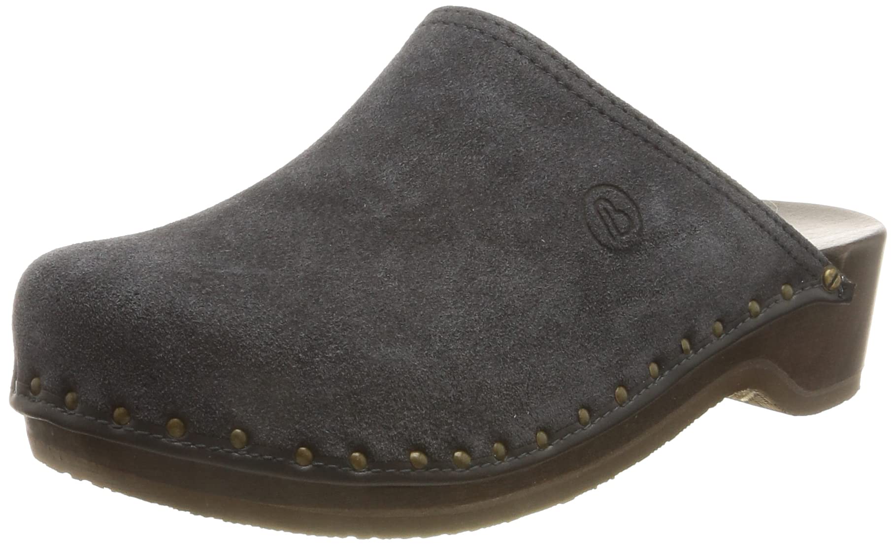 Berkemann Women's Velours Toeffler 404 Clogs & Mules Blue EU 39.5