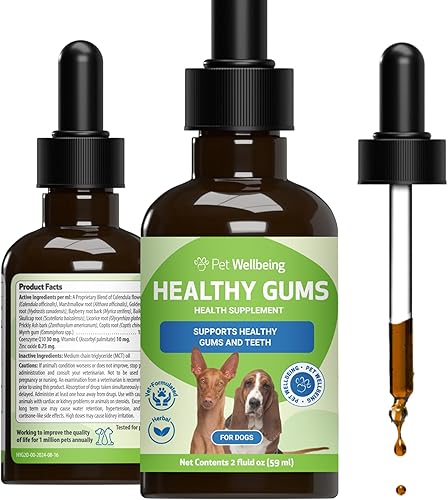 Pet Wellbeing - Gomitas saludables para perros - Suplemento natural para encías dientes y aliento saludables contra la gingivitis del perro - 2