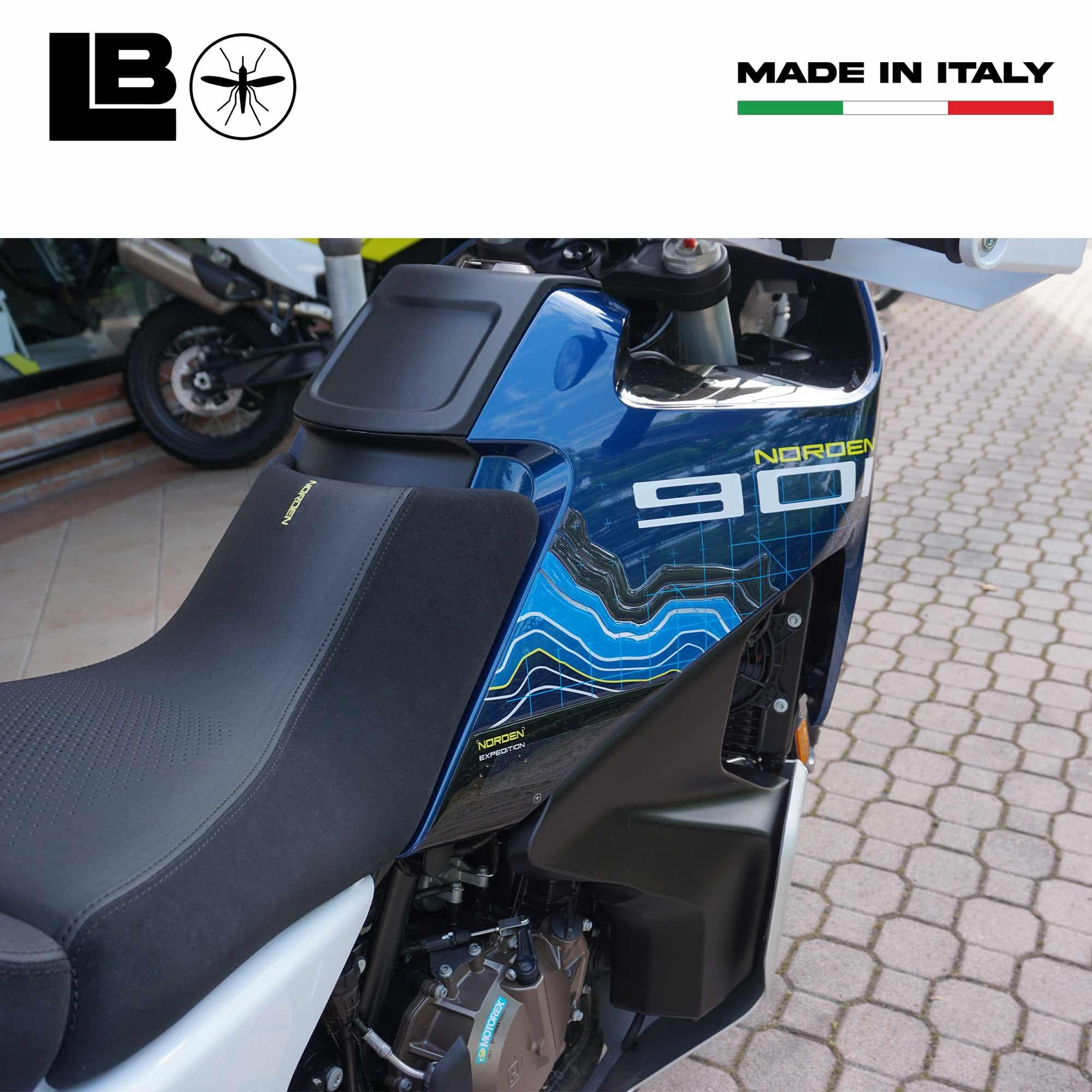 labelbike - Naklejki żywiczne 3D Osłony Zbiornika Motocykla kompatybilne z Husqvarna Norden 901 Expedition 2023