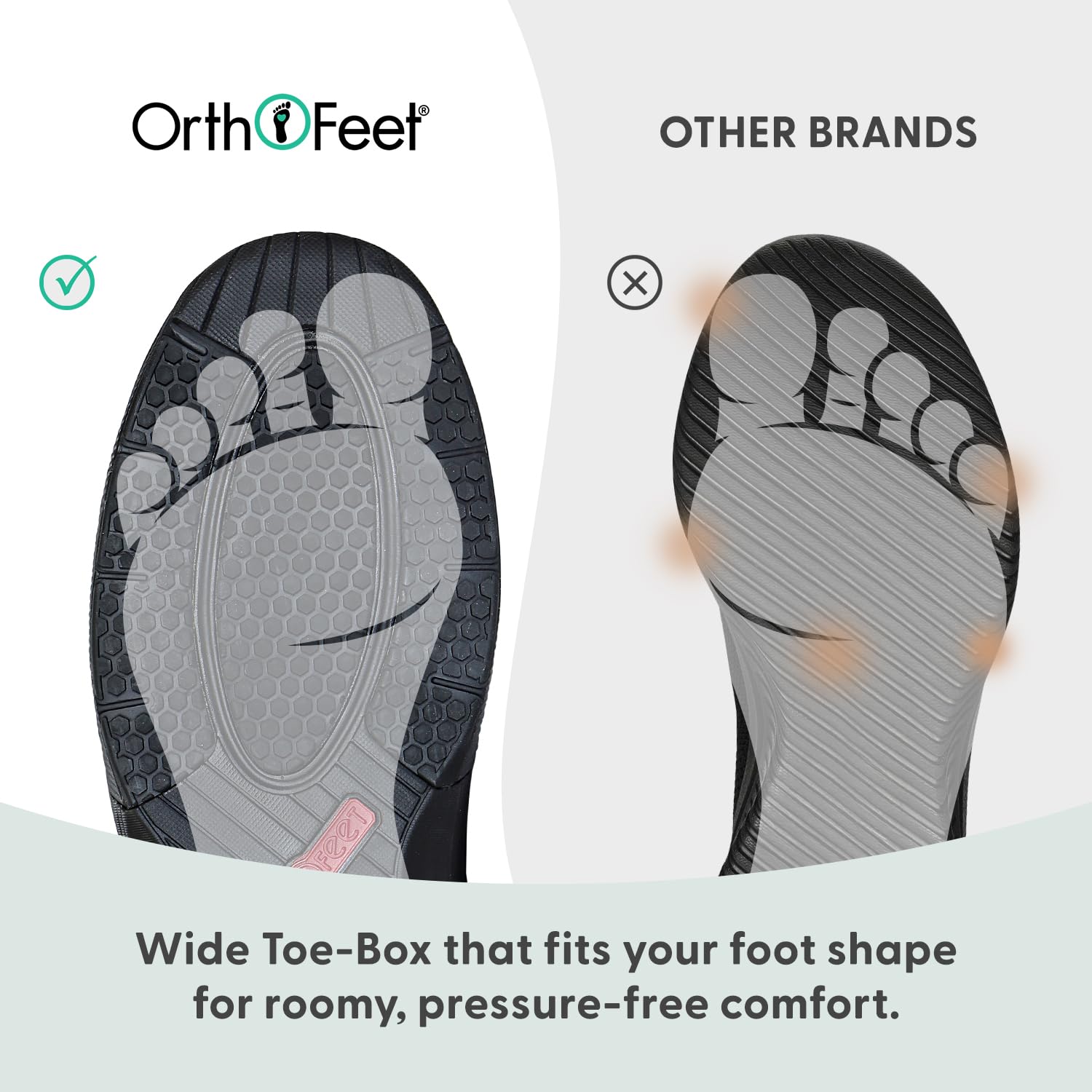 Orthofeet Yari Orthopédiques Baskets Marche Homme