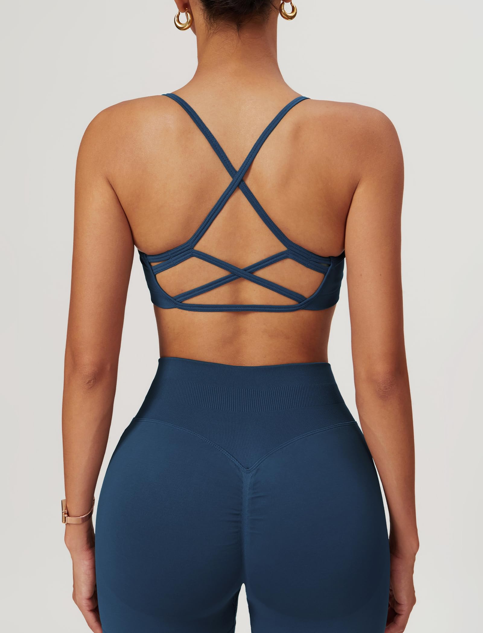 ABOCIW Mujer 68715amazon_xiyaus sin costuras (paquete de 2)