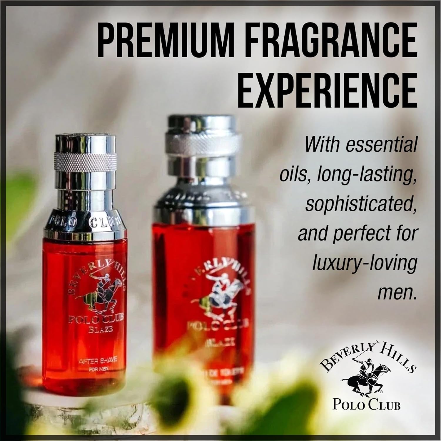 Beverly Hills Polo Club Men's Blaze 3-Piece Cologne Gift Set | Eau De Toilette & After Shave in Collectable Tin | Long-Lasting Premium Fragrance for Him - Image 4