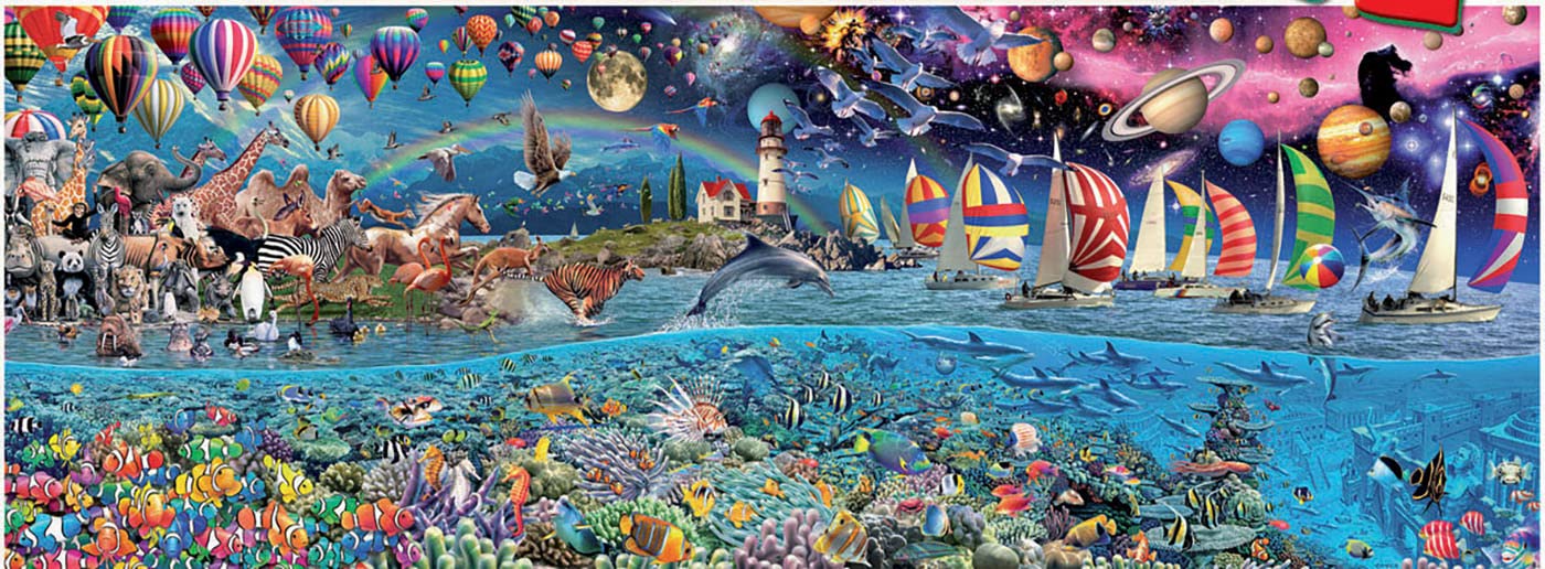 Educa - Puzzle Gigante de 24.000 Piezas para Adultos. XXL Puzzles, Vida (13434)