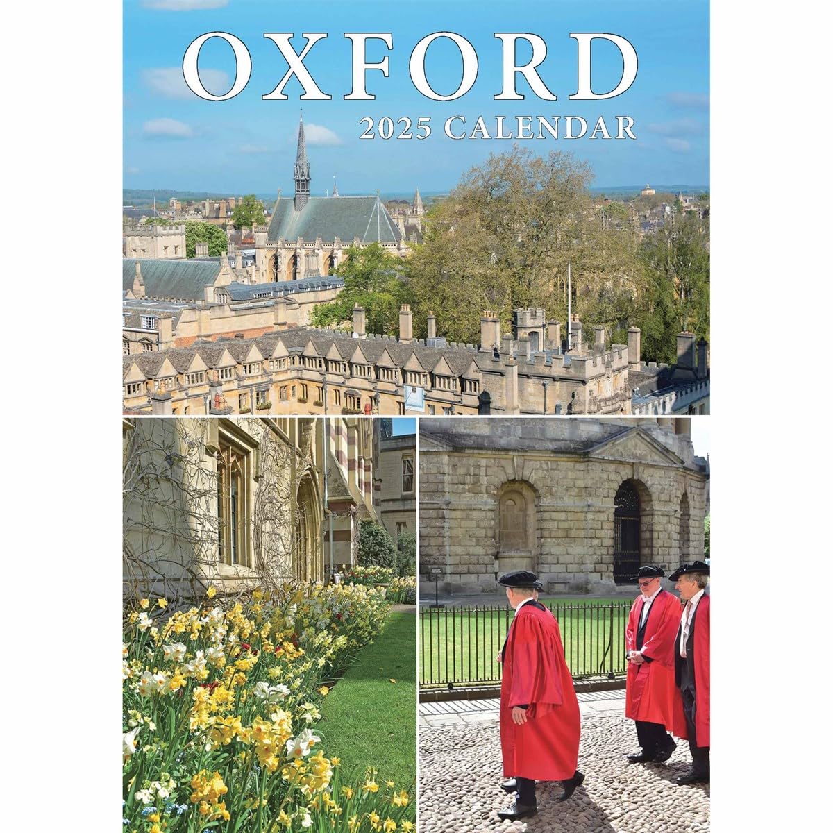 Oxford Colleges A5 Calendar - 2025