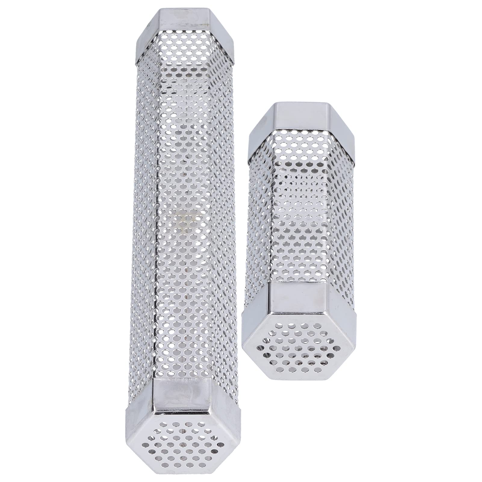 CHICIRIS Pellet Smoker Edelstahl - Tragbarer Räucherofen Für Gasgrill & Holzkohle