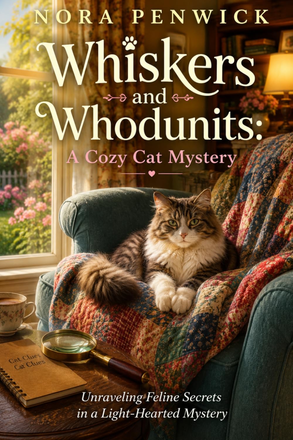 Whiskers and Whodunits: A Cozy Cat Mystery: Unraveling Feline Secrets in a Light-Hearted Mystery (The Whiskerville Mysteries)