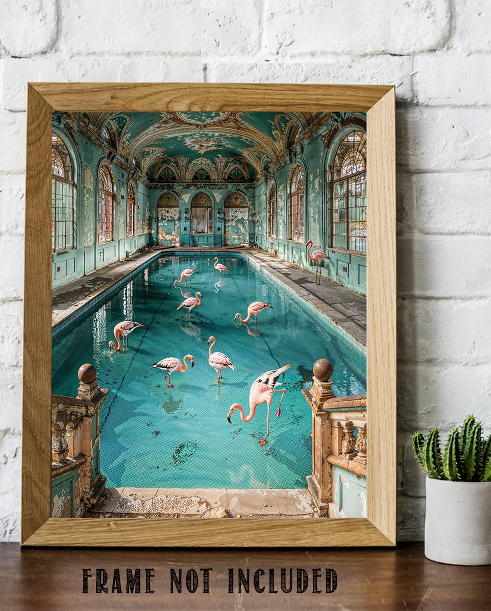 Amazon.com: The Flamingo Palace Surreal Vintage Abandoned Indoor