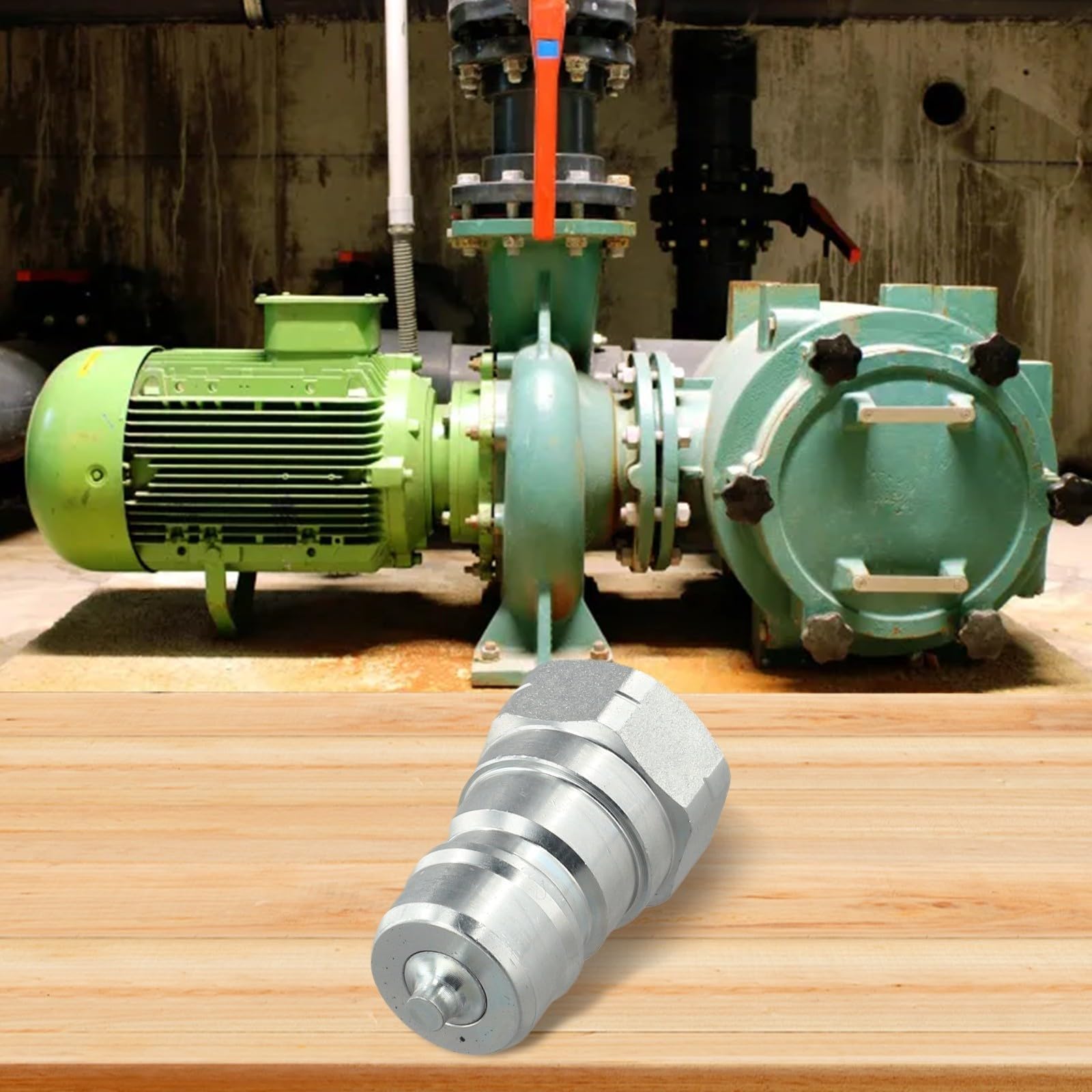 Accoppiatore idraulico ad alta pressione 3/8" 1/4" NPT attacco rapido per trattore