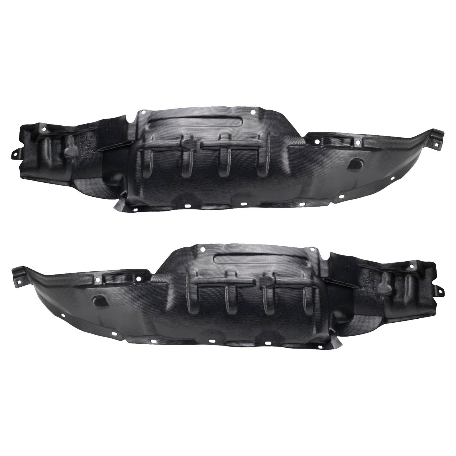TRQ Front Inner Fender Liner Set | For 2000-2004 Nissan Xterra NI1248105 NI1249105
